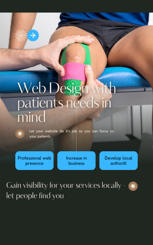patient focused web design